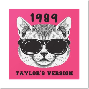 cat cool 1989 taylors version Posters and Art